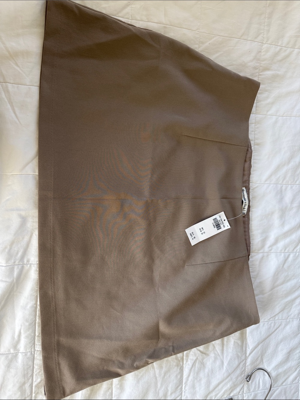 Abercrombie & Fitch Taupe/Tan Mini Skirt